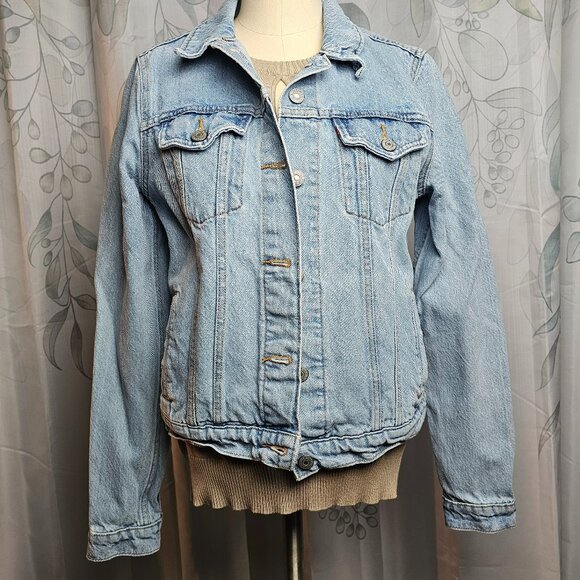 Levi's Jackets & Blazers - Vintage Levi Strauss & Co Light Blue Jean Medium Trucker Jacket Sri Lanka